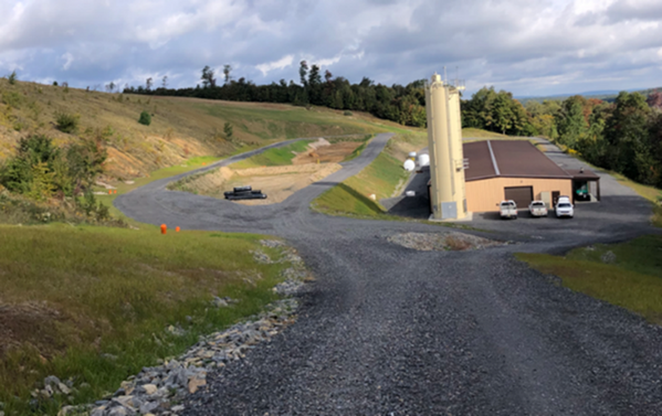 WVDEP and WRI designed and jointly operate the A34 AMD treatment plant near Mt. Storm WV.  